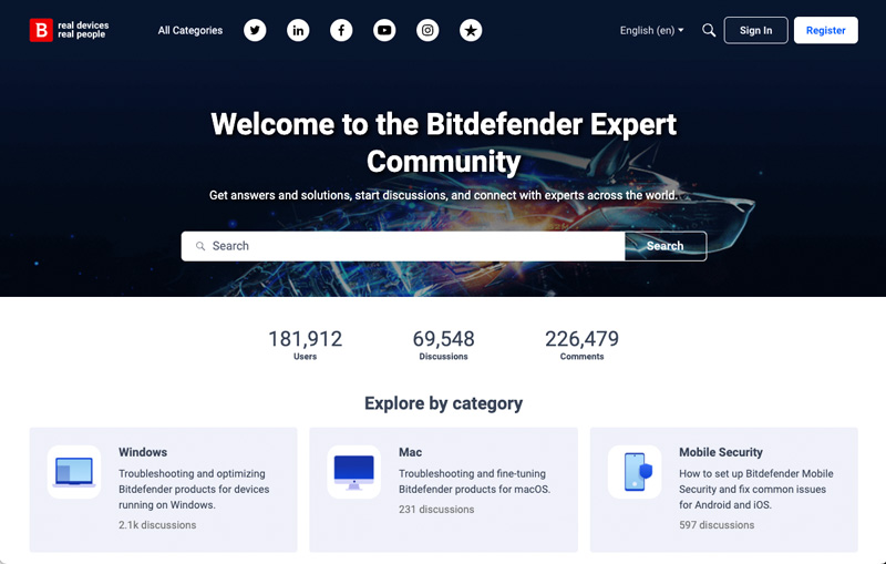 Bitdefender Expert Community