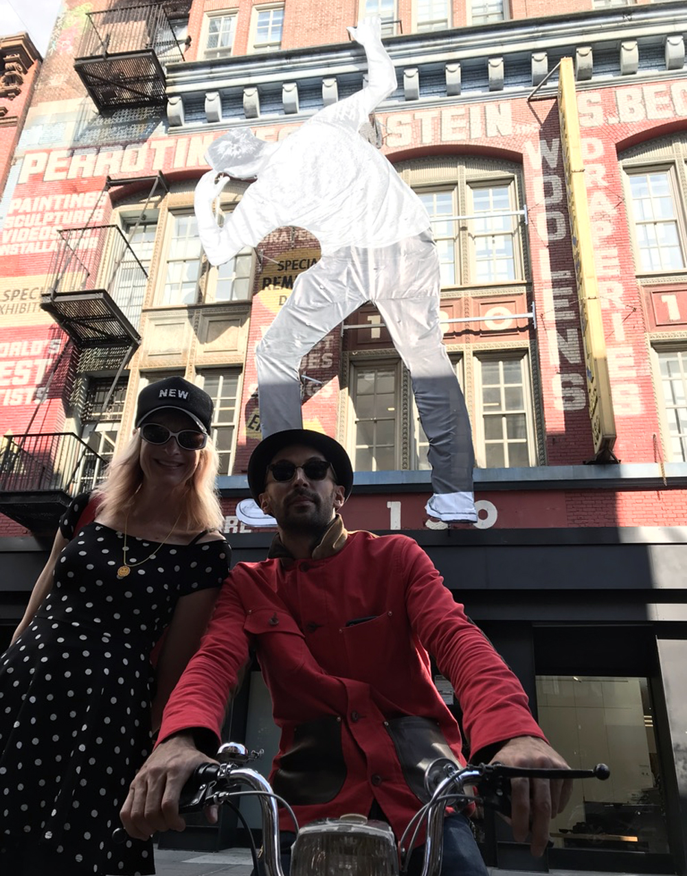 kHyal and JR at Gallerie Perrotin, New York